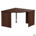 MG-201 desk (1200x1200x750mm), dark walnut