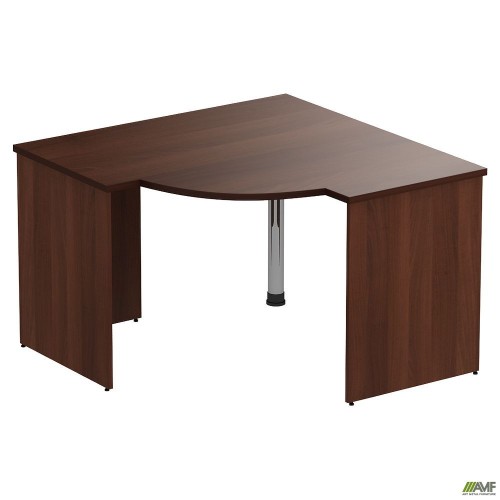 MG-201 desk (1200x1200x750mm), dark walnut