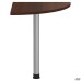 Side table MG-316 (600x600x750mm) dark walnut