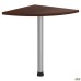 Side table MG-316 (600x600x750mm) dark walnut