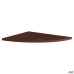 Table top MG-322 (720x600x25mm) dark walnut
