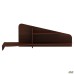 MG-513 desk hutch (1350x460x420mm), dark walnut