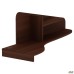 MG-513 desk hutch (1350x460x420mm), dark walnut