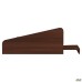 MG-513 desk hutch (1350x460x420mm), dark walnut
