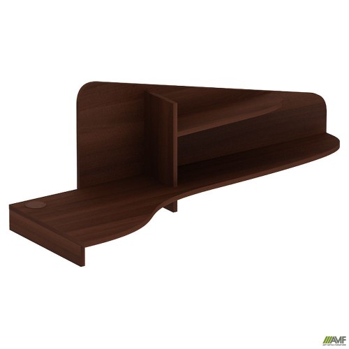 MG-513 desk hutch (1350x460x420mm), dark walnut