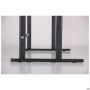 Student double desk without shelf, growth group 6 (1200x500x750mm), beech