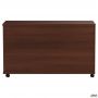 Тумба мобільна з ЦЗ МГ-408R (1046х450х620мм) горіх темний (в зборі)