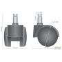 D50E11 roller wheel (AMF)