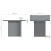 Onyx Briefing Attachment 915x1100x760, Oak Cinnamon