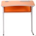 Single student desk, growth group 3, orange top