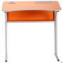 Single student desk, growth group 3, orange top