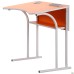 Single student desk, growth group 3, orange top