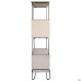 Rocky box shelving unit black graphite