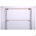Rocky pedestal + 2 shelves, black graphite