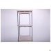 Rocky pedestal + 2 shelves, black graphite