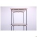 Rocky pedestal + 2 shelves, black graphite