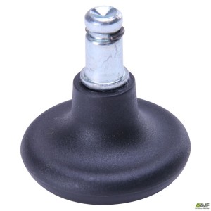 KA 50 E11 black caster wheel (DKU)