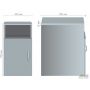 Side cabinet SL-401 (400x600x750mm) elm liberty