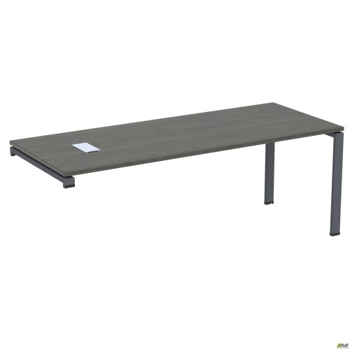 SIG-223 executive desk with M203 socket cutout (1587×800×750 mm), Blackwood Barley