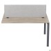 SIG-513 add-on station element with shortened crossbars and partition (1187x1200x750) Black graphite/Wiz Liberty/Grey