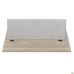Worktop for docking station with short crossbar + divider SIG-525 (1587x1200x750) Black graphite/Ash Liberty/Grey