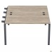 Station element with single brackets SIG-530 (1187x1600x750), black graphite/Liberty elm