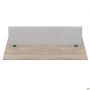 Worktop for docking station with short crossbar + divider SIG-553 (1187x1600x750) Black graphite/Ash Liberty/Grey