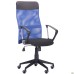Ultra chair, A-1 seat / blue mesh back, black Skaden insert