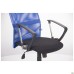 Ultra chair, A-1 seat / blue mesh back, black Skaden insert