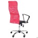 Ultra Chrome chair, A-1 seat / red mesh back, black Skaden insert