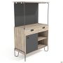 Coffee station Co-working, вяз Либерти/антрацит