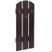 Wall coat rack (480x1000x32) wenge