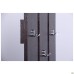 Wall coat rack (480x1000x32) wenge