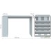 Стол компьютерный Gravity GR-101 L (1100х600х760) Дуб Сонома