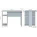Computer desk Eko EK-104 (950x600x750mm) Sonoma Oak
