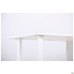 Blond BL-102 computer desk (1200x600x750) White Pearl / White Beige