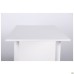 Blond BL-102 computer desk (1200x600x750) White Pearl / White Beige