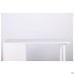 Blond BL-102 computer desk (1200x600x750) White Pearl / White Beige