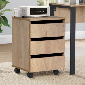 Тумба мобільна Pluto SM1 (400х400х580Н) Дуб Ендгрейн