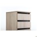 Pluto SM1 mobile pedestal (400x400x580H), oak Endgrain