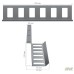 Cable channel 290720.001.000.000.001-01 L500 black graphite
