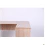 Gravity GR-102 R computer desk (1200x1200x760) Sonoma Oak