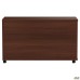 Mobile pedestal MG-408L (1046x450x620mm), dark walnut (assembled)