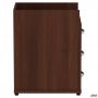 Side pedestal MG-411 (420x480x725mm), dark walnut (assembled)