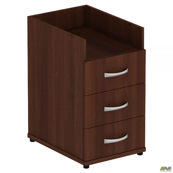 Side pedestal MG-411 (420x480x725mm), dark walnut (assembled)