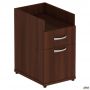 Side pedestal MG-413 (420x540x725mm), dark walnut (assembled)