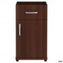 Side pedestal MG-414 (420x540x725mm), dark walnut (assembled)