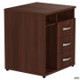Side pedestal MG-415 (700x600x750mm), dark walnut (assembled)