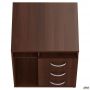 Side pedestal MG-415 (700x600x750mm), dark walnut (assembled)