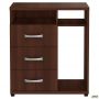 Side pedestal MG-416 (700x600x750mm), dark walnut (assembled)